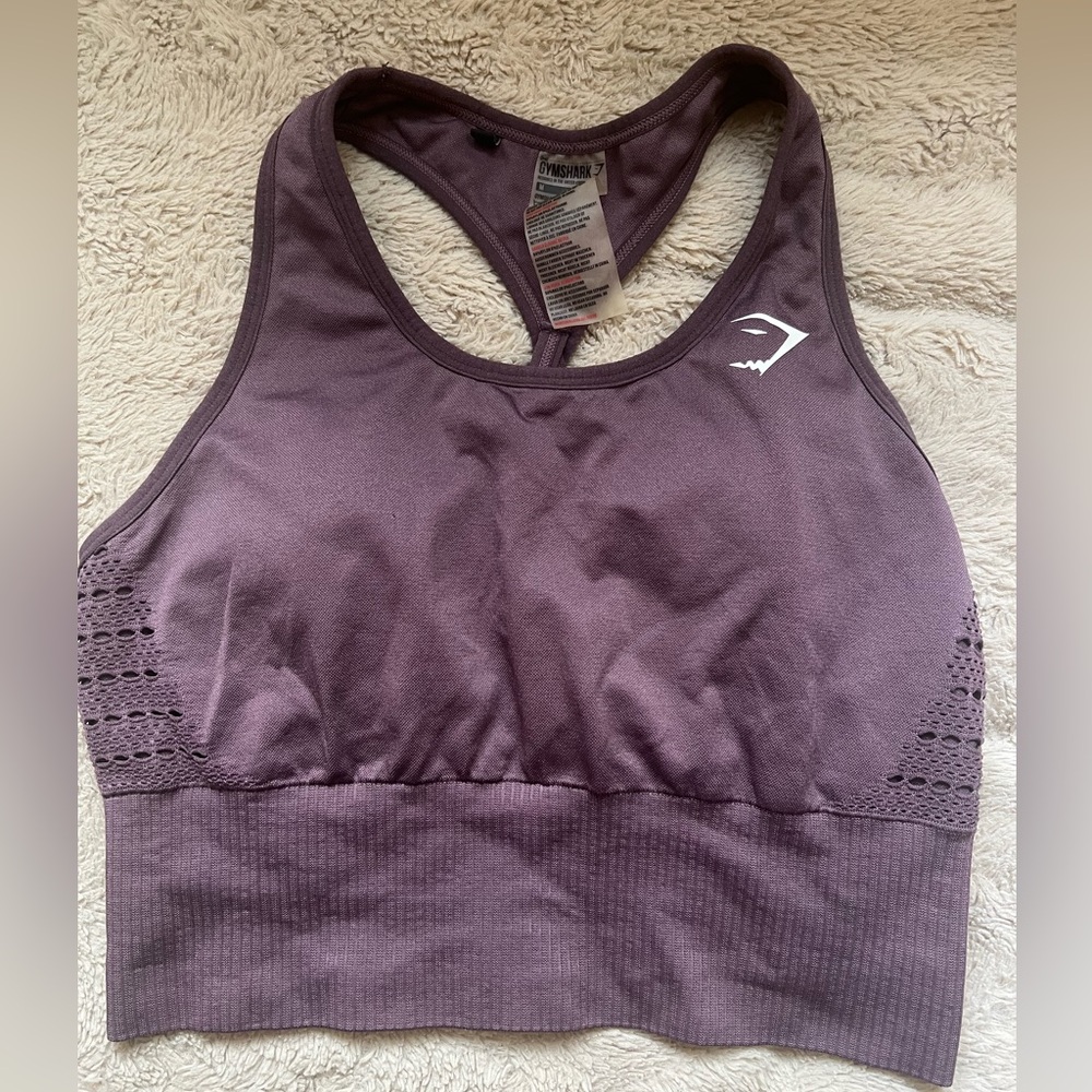 Gymshark purple M Sports Top